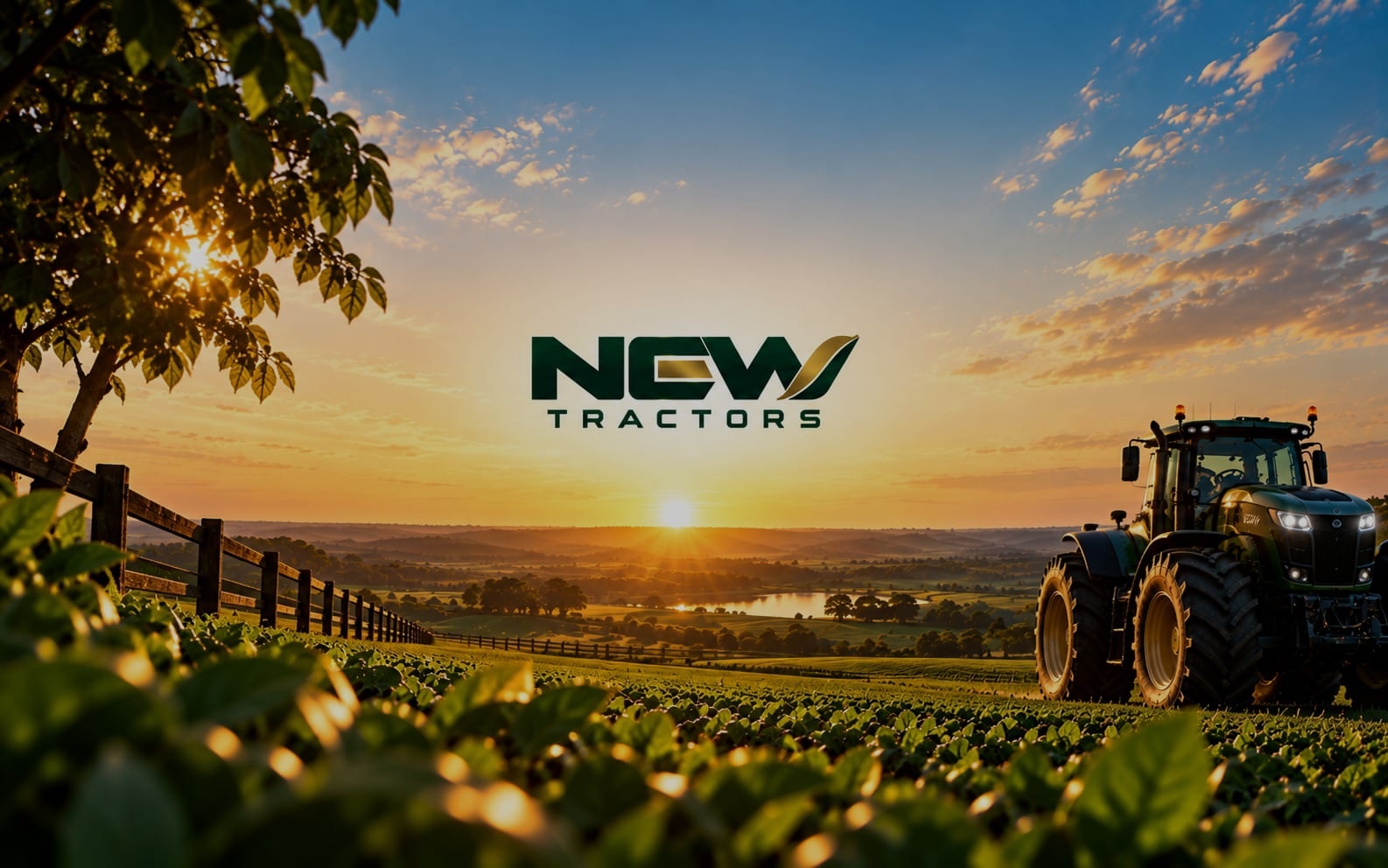 Máquina pesada New Tractors em operação